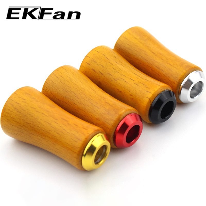 Reel Handle - EKFan Birch wooden Spinning Baitcasting Reel