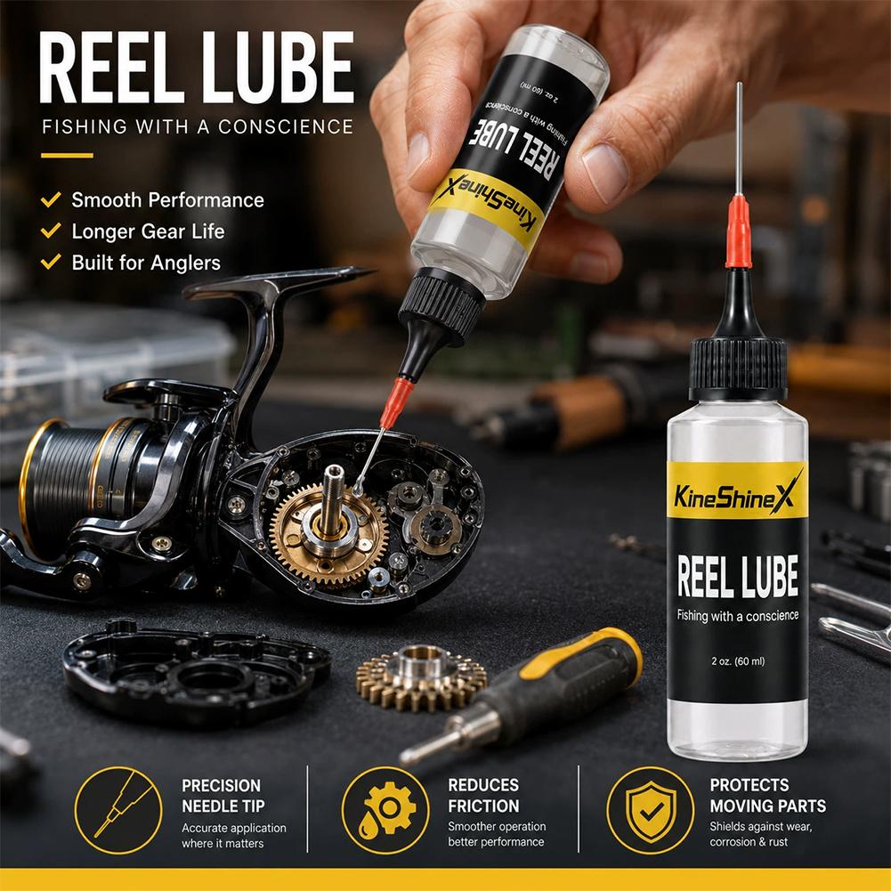 60ml Fishing Reel Oi Lube Boat - Reel Lubricant review and price