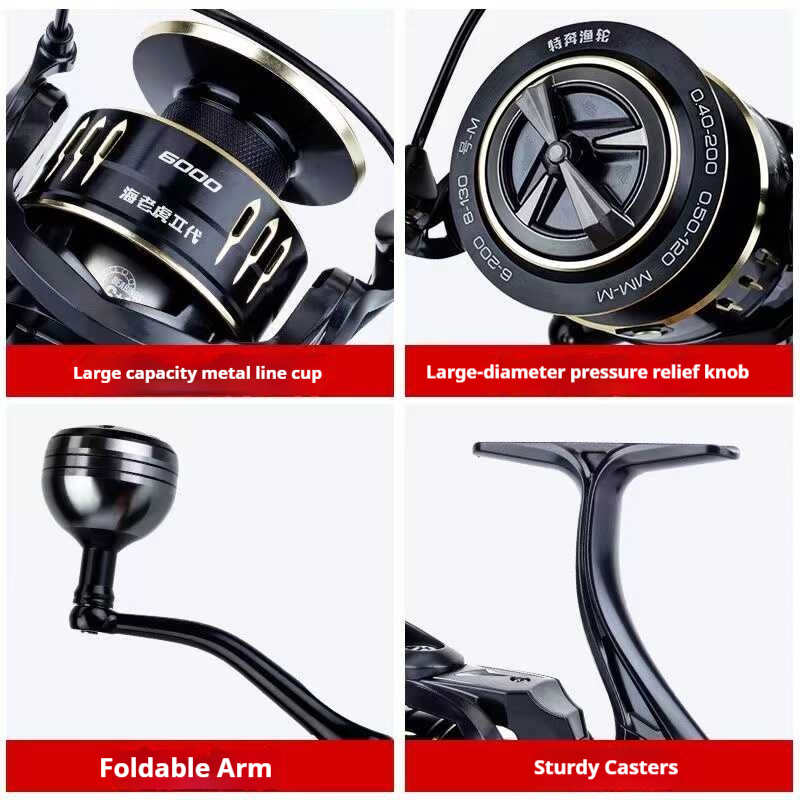 TEBEN Sea Tiger II Spinning Re - Surf Reel review and price