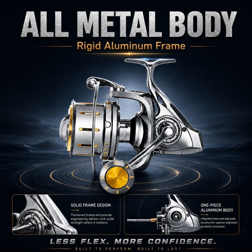 Spinnings Reel 4.6:1 Ratio 25K - Reel Drag Knob review and price