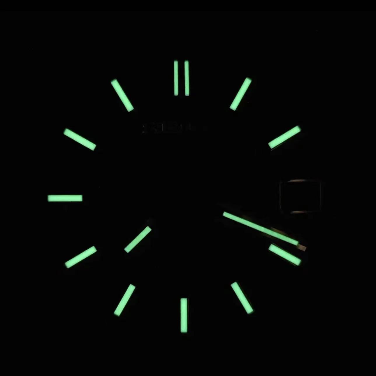 NH35 S Logo Date Green 28.5mm  - Reel Case review and price