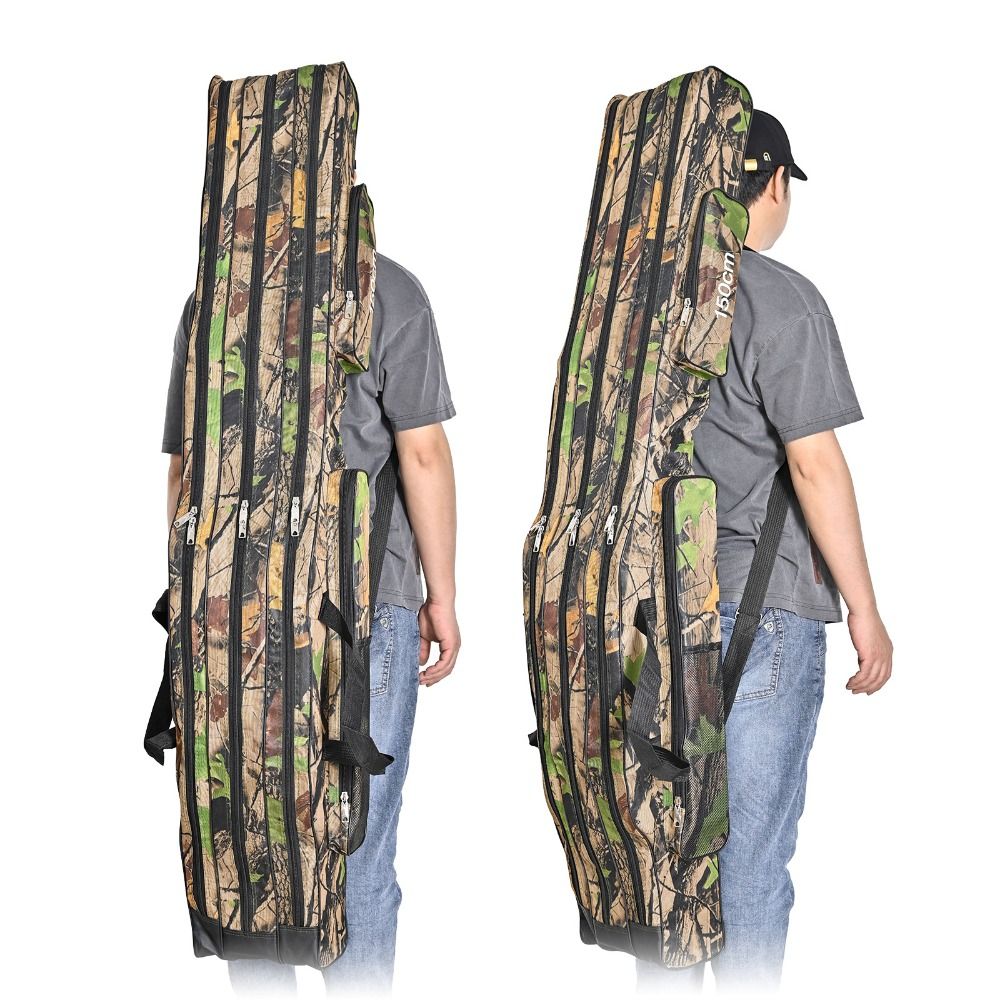 Portable 3 Layers Fishing Rod  - Reel Bag review and price